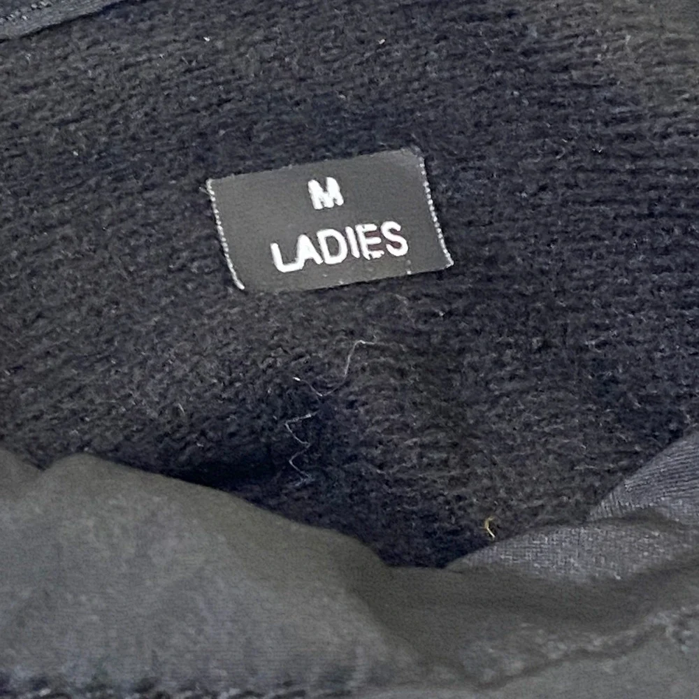 McTwist Ski Gloves Ladies Medium Black Tan Primaloft DriGard Waterproof Floral